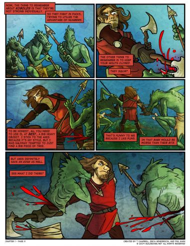 I find his taste in humor very quest-ionable, if you axe me.