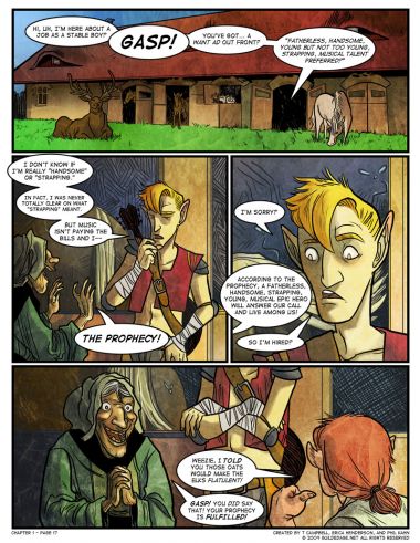 We told everyone there would be a comic every Monday, Wednesday and Friday. OUR PROPHECY IS FULFILLED.