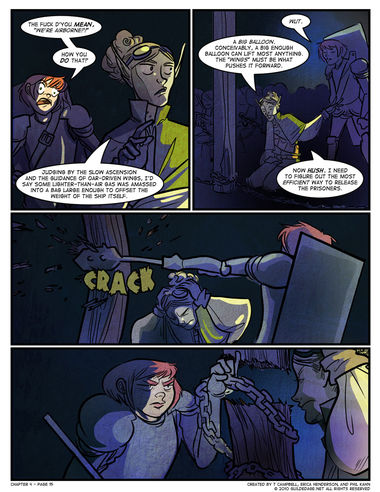 This strip contains very heavy political metaphor. Try and guess the analogy!