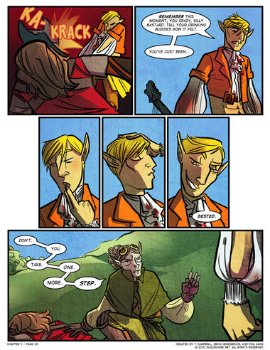 I guess this would be Best's idea of burying the hatchet.