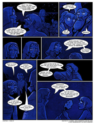 Bandit and Gravedust sigh. Once again, the height standard comes into play.