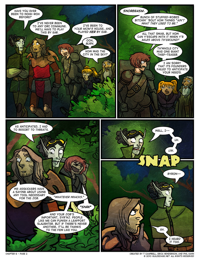 You'd think it'd be easier to play an elf by ear, but trust me. It's not.